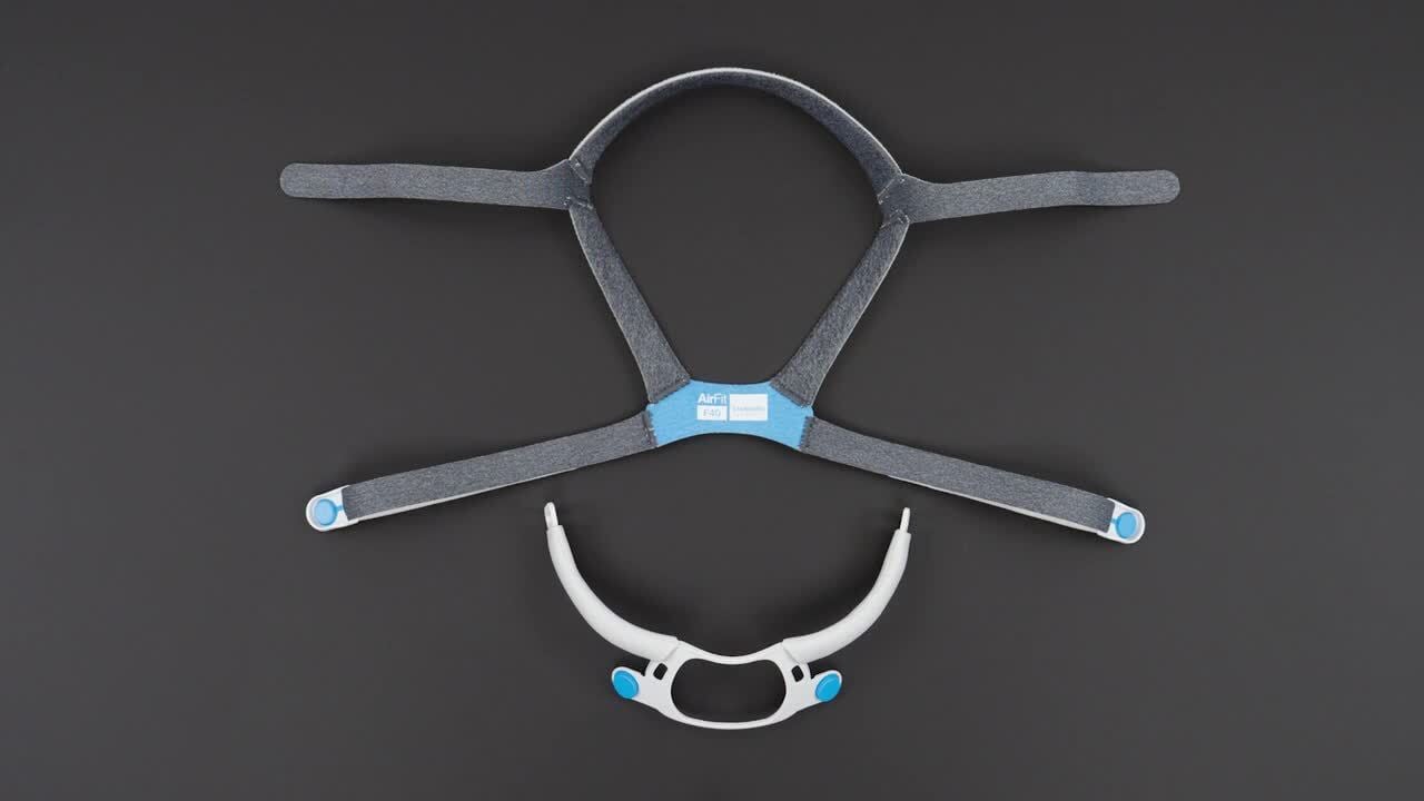 ResMed AirFit F40 フルフェイスマスク ResMed AirFit™ F40 Full Face Mask - Snore MD - Sleep Apnea Clinic